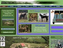 Tablet Screenshot of daytonridgefarm.com
